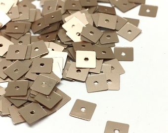 20% RECYCLED PET SEQUINS | 5mm Square | 5 grams | 900+ Sequins