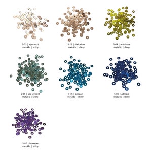 Chart of 3mm circles in 20% recycled plastic.