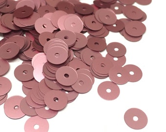 20% RECYCLED PET SEQUINS | 6mm Circles | 5 grams | 800+ Sequins