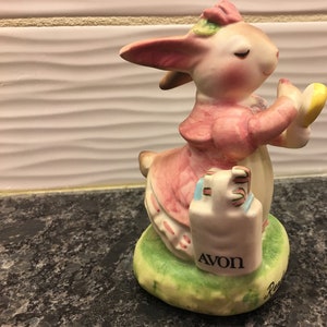 Precious Moments Avon Easter Bunny Porcelain Figure Exclusive 4 image 2