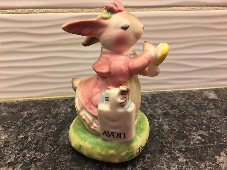 Precious Moments Avon Easter Bunny Porcelain Figure Exclusive 4 image 2