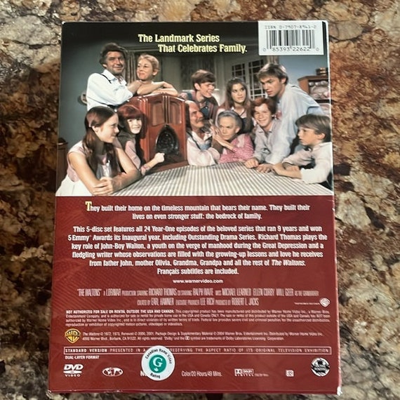 The Waltons: the Complete First Season 1 (2004) 5-disc DVD