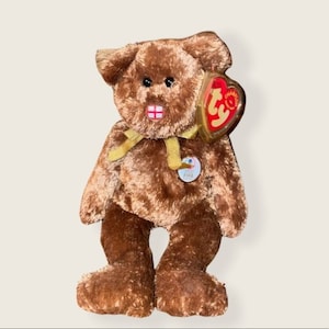 TY FIFA 2002 Beanie Baby England Football Soccer Champion