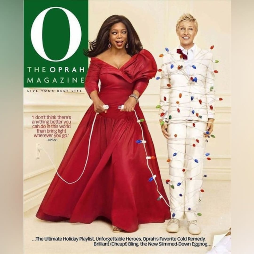sachin and babi light blue dress Oprah Winfrey main image 1