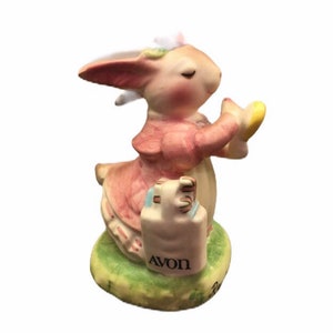 Precious Moments Avon Easter Bunny Porcelain Figure Exclusive 4 image 1