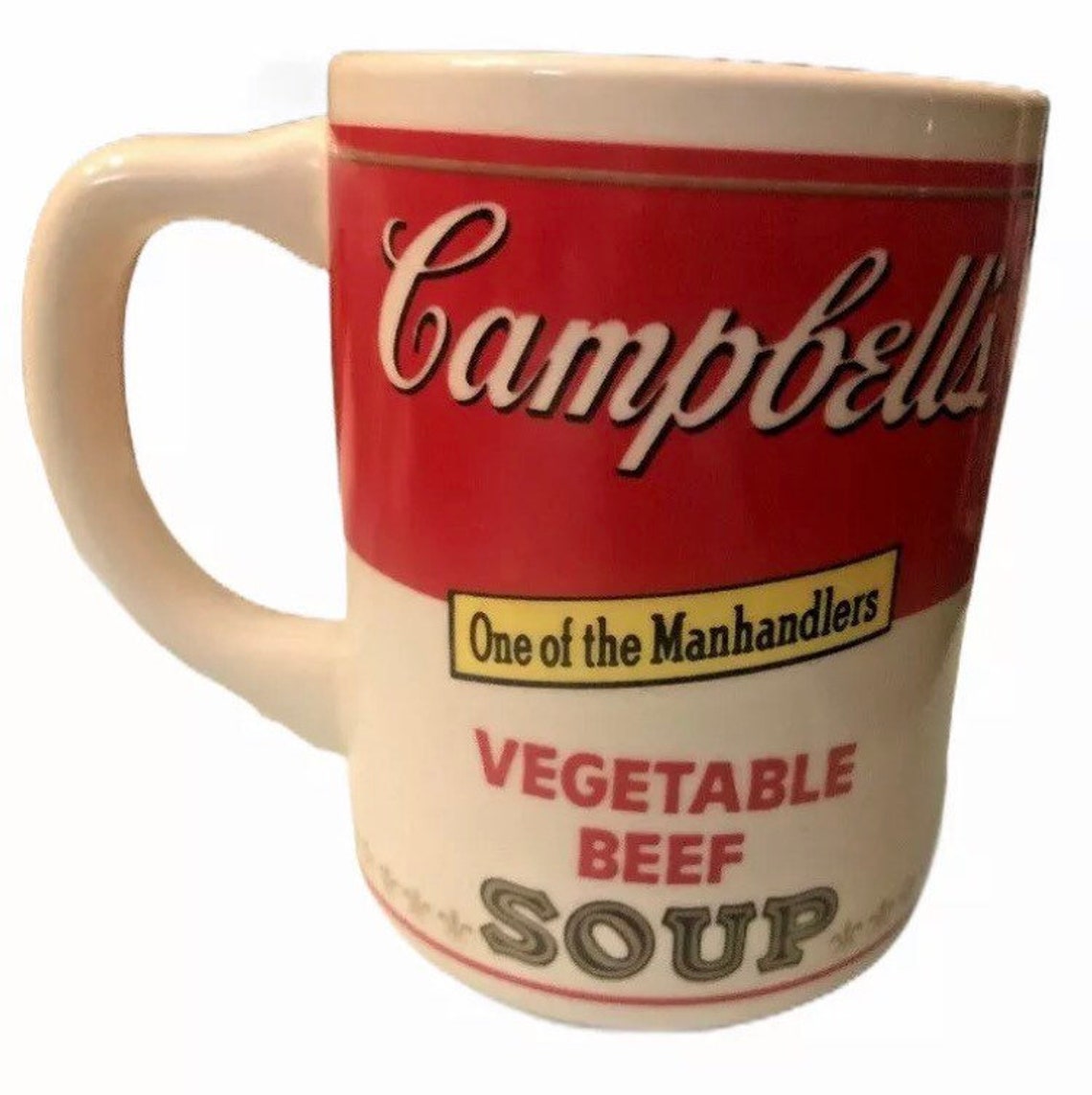 Vintage Campbell Soup Mug Vegetable Beef Soup One of the Etsy