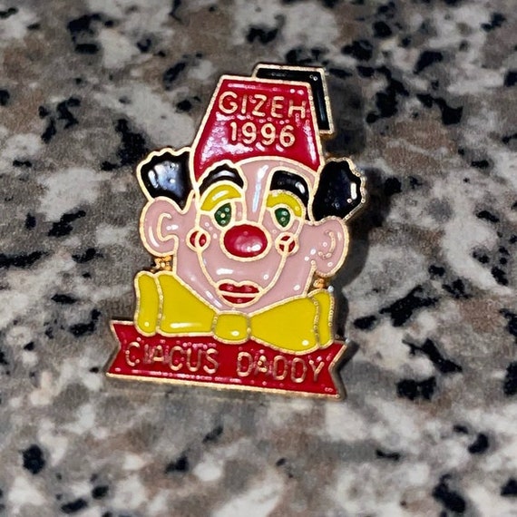 Lot of 50 Shriners Circus CIACUS Clown Pins - image 1