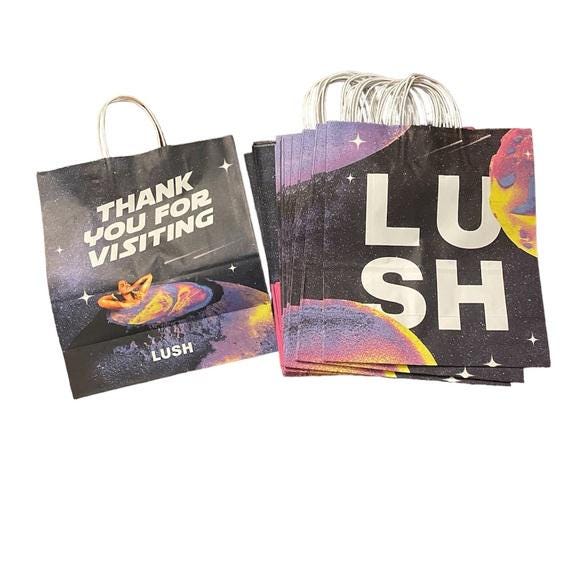 LUSH ペーパーギフトショッピングバッグトートバッグ 20個セット