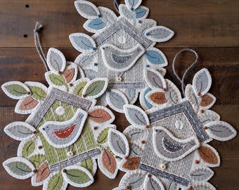 The Birdhouse - Kit d'embellissement - 3 coloris