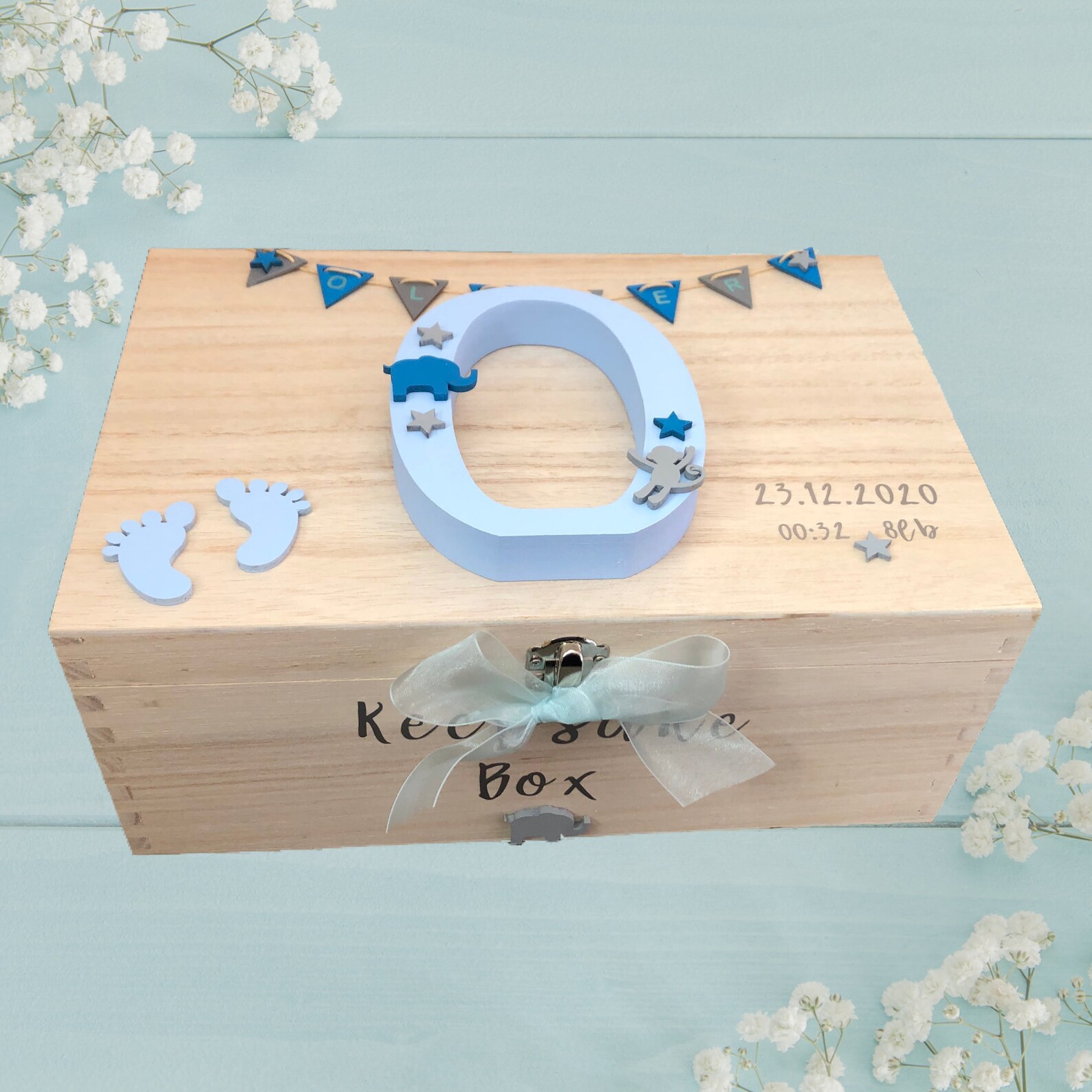 Personalised Baby Keepsake Box New Baby Gift Baby Keepsake Etsy UK