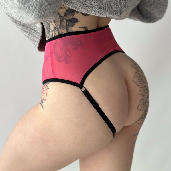 Open butt panties, open panty, open back panties, sheer crotch panties, extreme lingerie, open crotch panties, open crotch lingerie