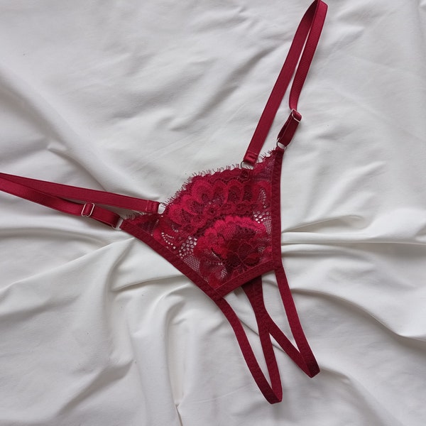 Open Gusset Panties Etsy