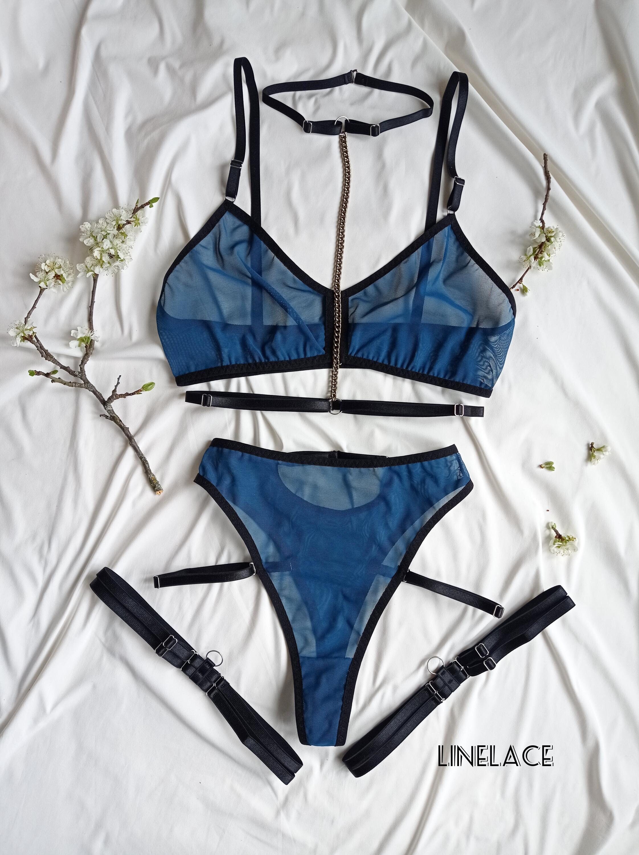 comprar lingerie sexy Comprar Kit 5 Calcinhas Poliamida Tanga Fio Duplo Andressa Lingerie Sexy  com Renda main image 0