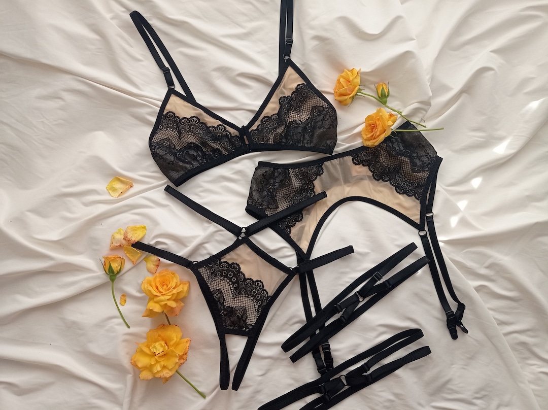 Crotchless And Cupless Lingerie