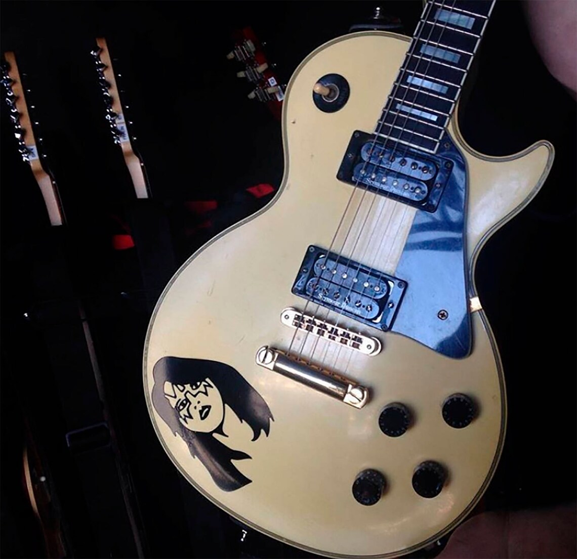 Sticker Custom guitar vinyl decal without background Etsy