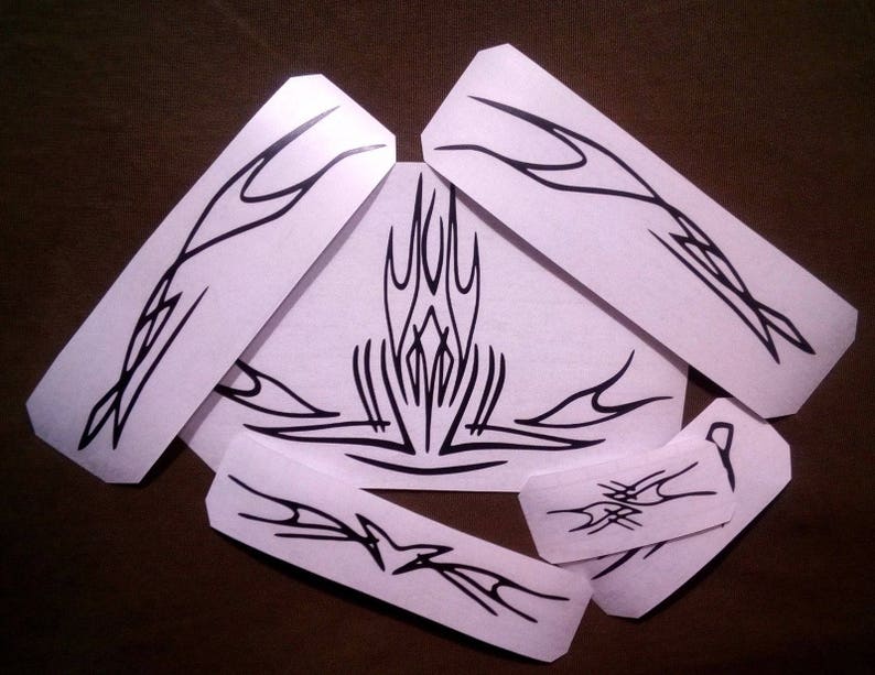 James Hetfield guitar stickers pinstripe vinyl decal ESP Etsy