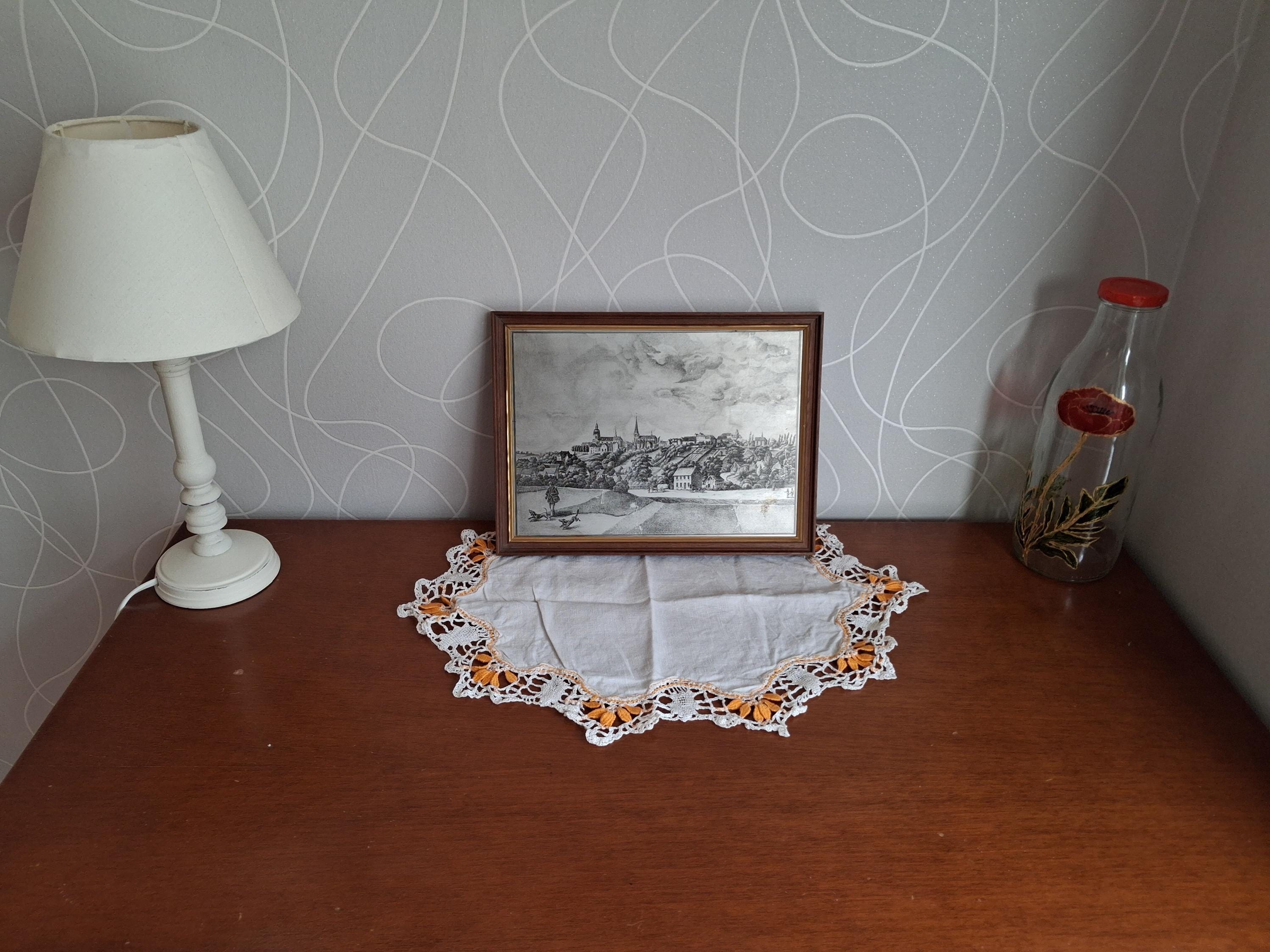 Plaque Ancienne En Bois - Chassé Gardée - Déco Vintage Château