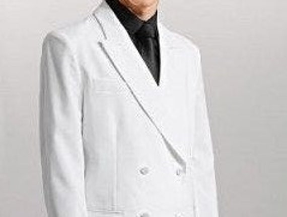 white waiter jacket