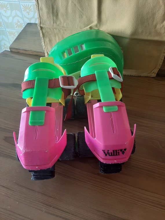 Adjustable roller skates, Vulli roller skates for children, vintage.