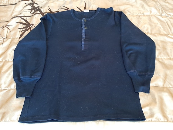 French Damart Men's, Vintage, Thermal Underwear, Long Sleeve