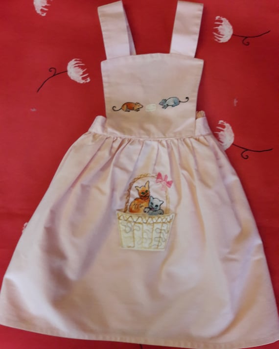 baby apron dress