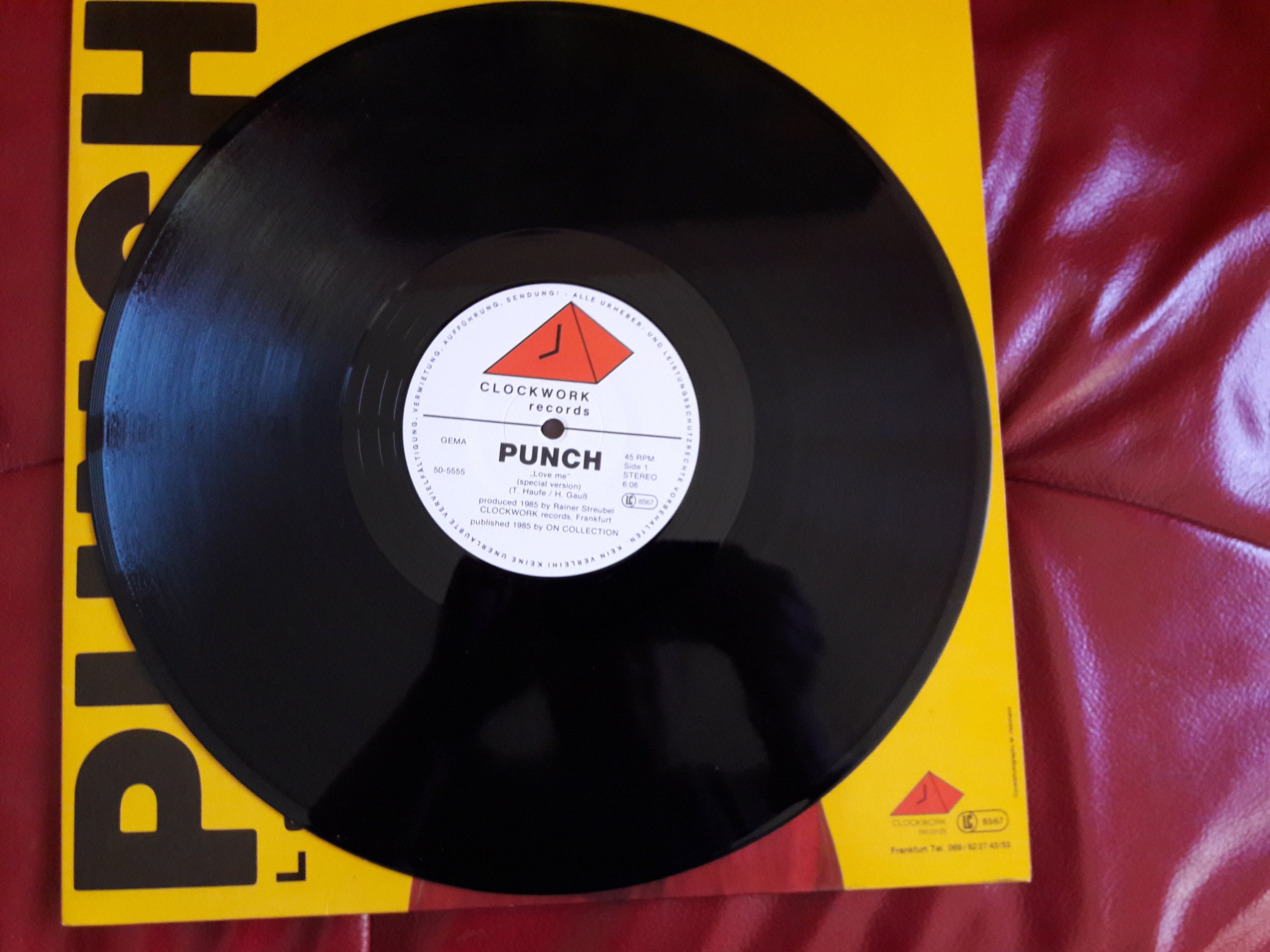 Vintage Vinyl PUNCH Love Me, Special Version, Clockwork Records