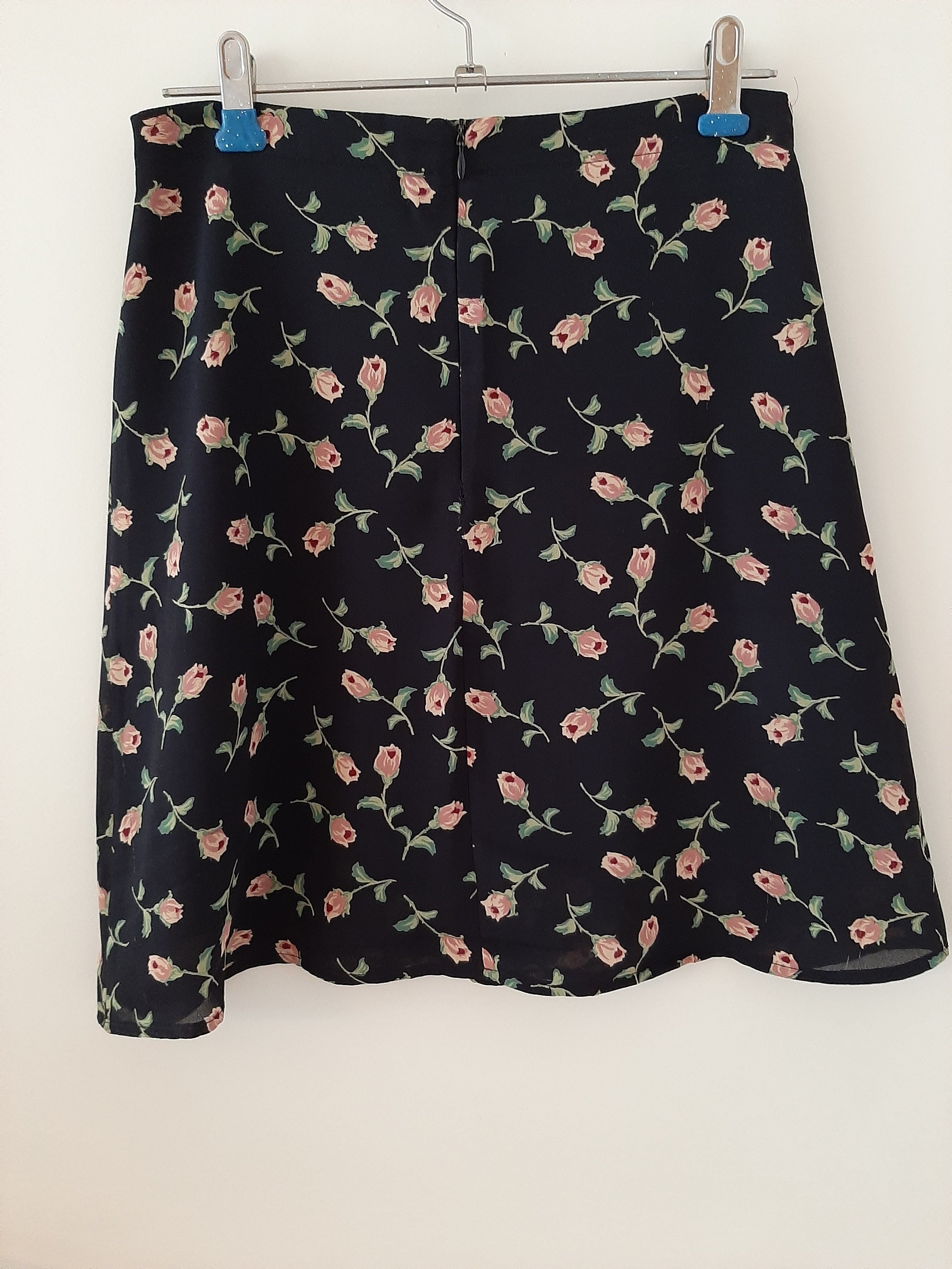 Rosemunde Layered Mini Skirt - Vintage Bloom
