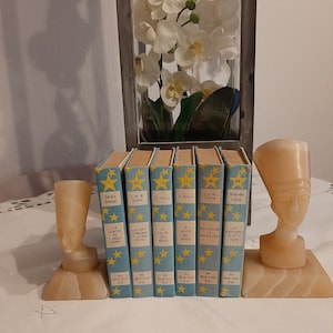 6 anciens livres enfants des années 60, éditions deux coqs d'or, série bleue, collection l'étoile d'or.