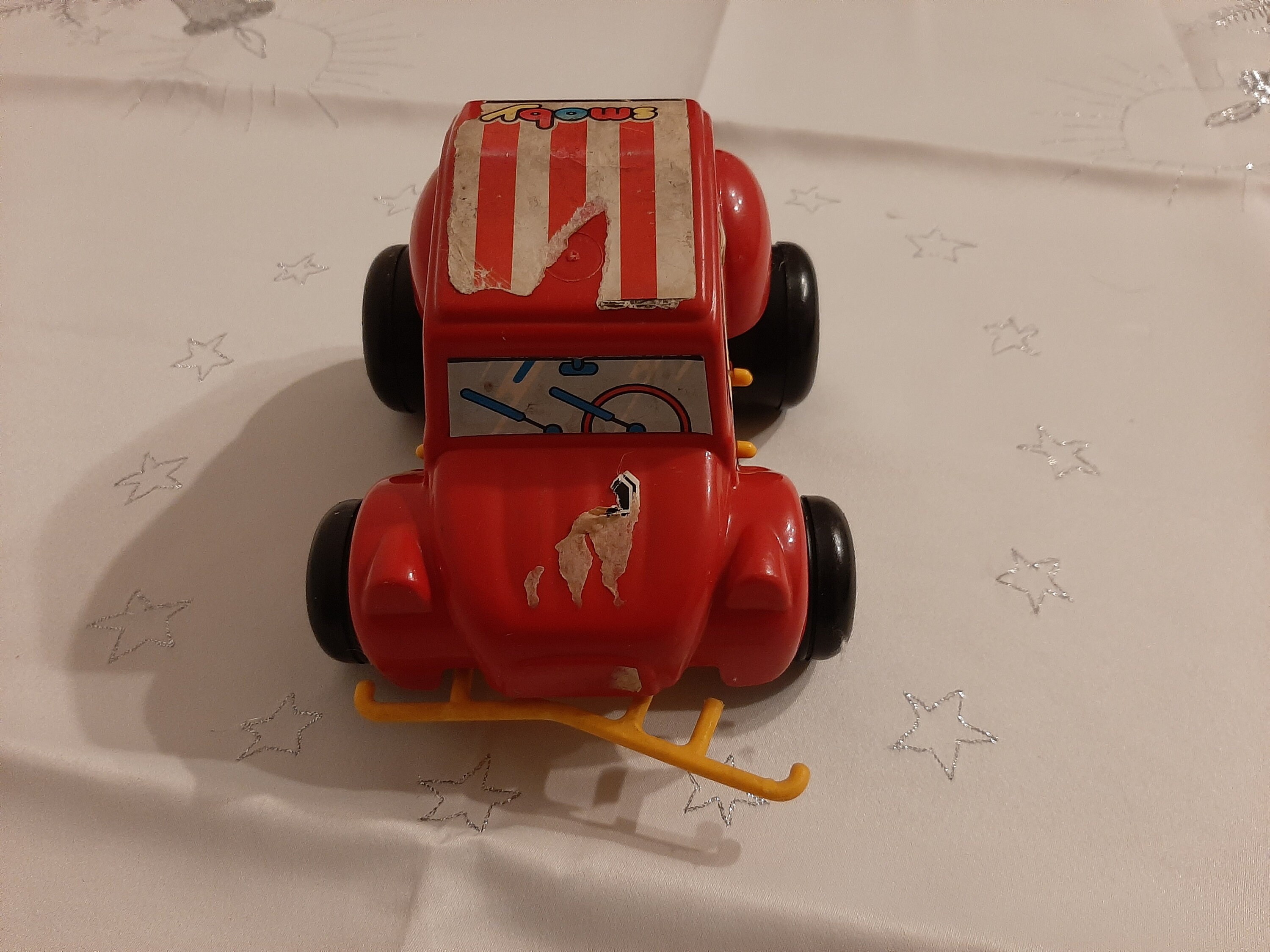 Jouet Smoby Auto Safari, Boîte Orange, Années 70/80, Fabriqué En France, Vintage