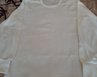 Français DUVELOR homme, sous vêtements thermiques, chemise thermique à manches longues, vintage thermal top.