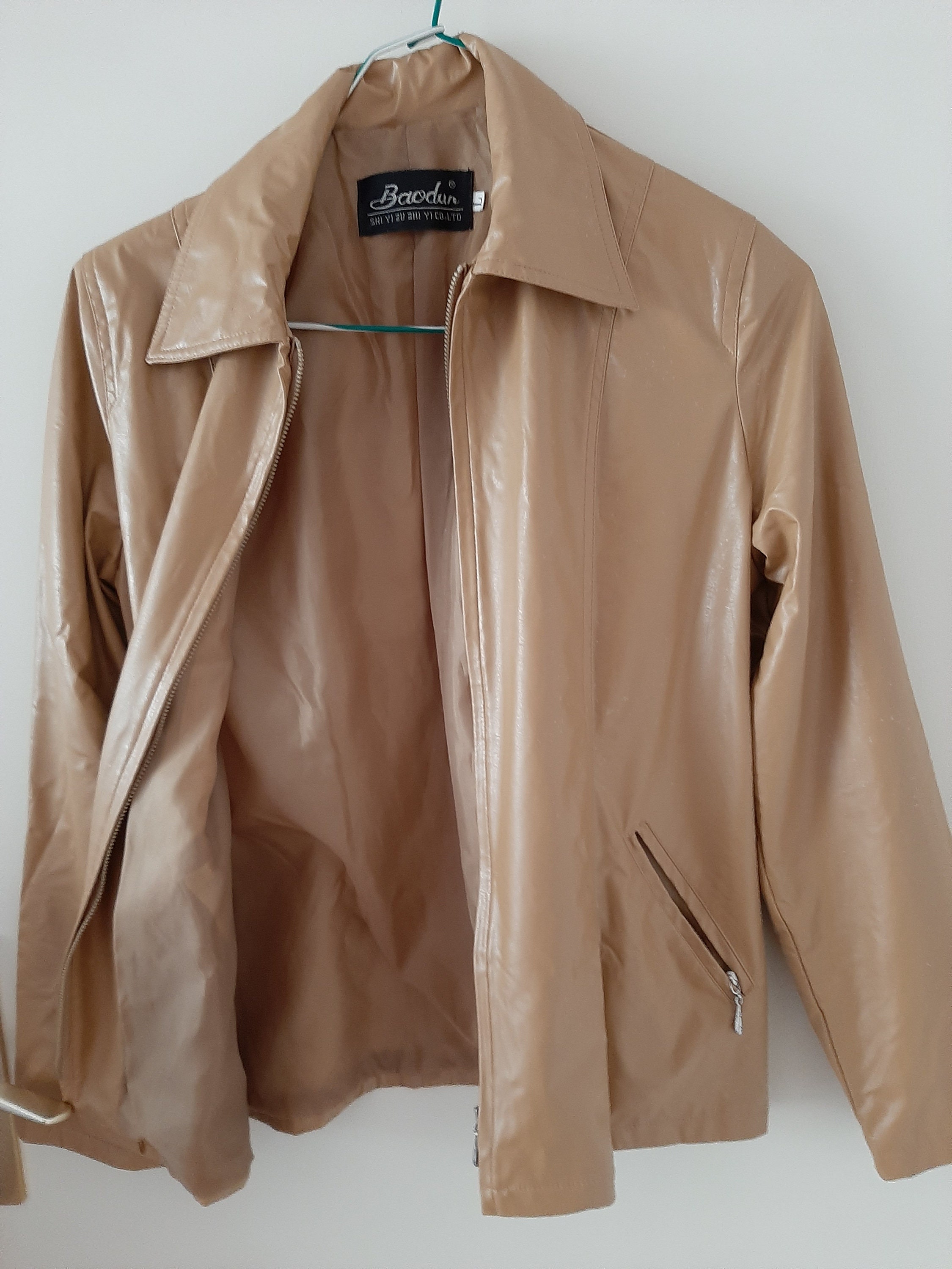 Plastic Jacket, PVC Jacket, Waterproof Jacket, Rain Jacket, Beige ...