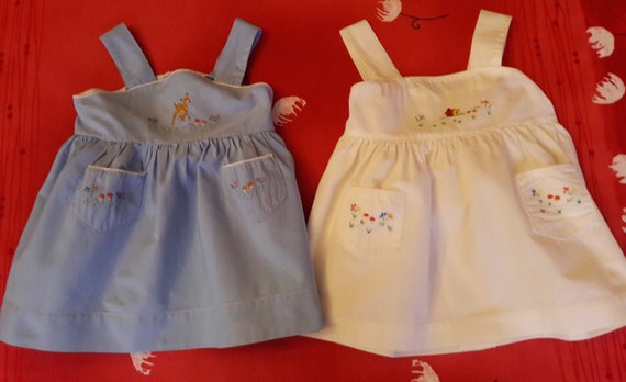 baby apron dress