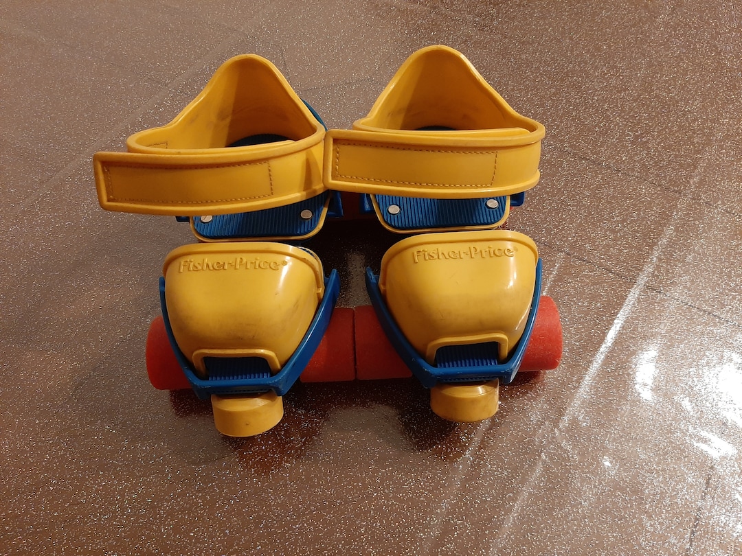 Fisher Price Roller Skates Fisher Price 1 2 3 Roller Skates Etsy