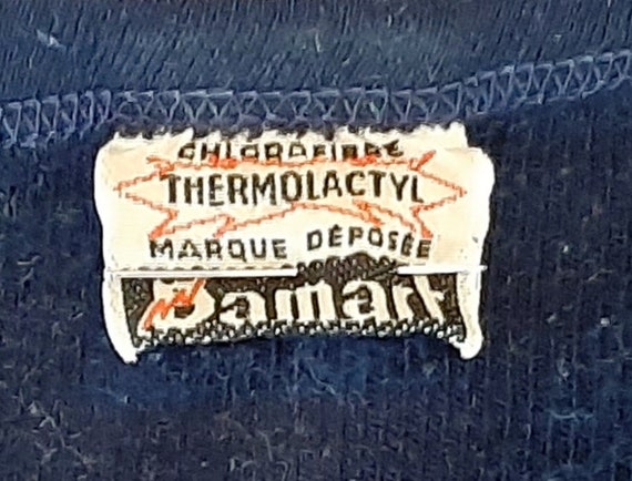 French Damart men's, vintage, thermal underwear, … - image 4