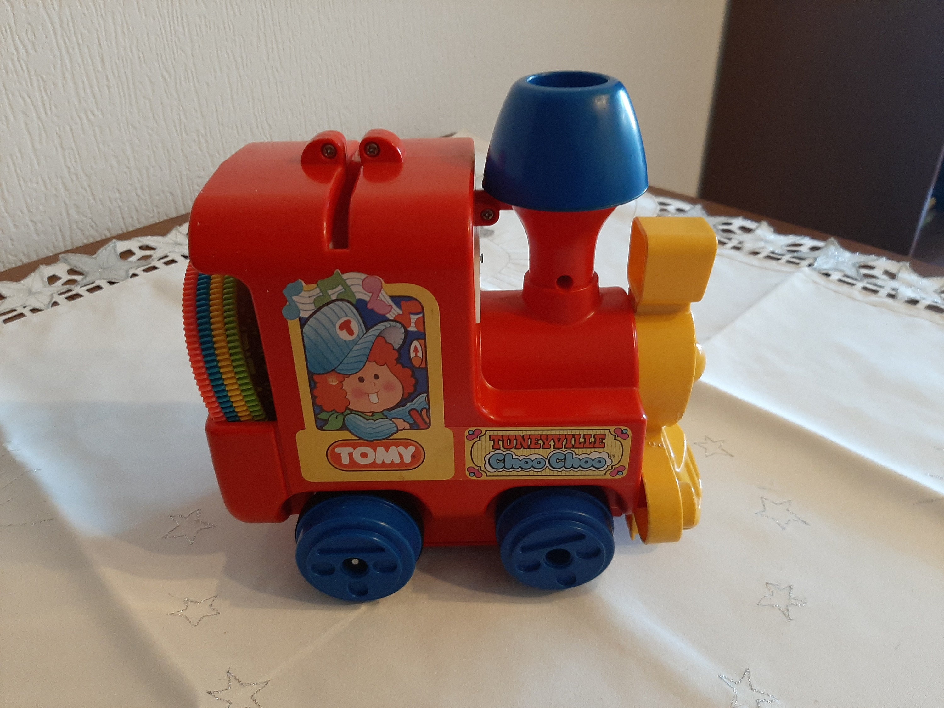piloot rand Afstudeeralbum Vintage speelgoed Tomy De Tuneyville choo choo trein 4 - Etsy Nederland