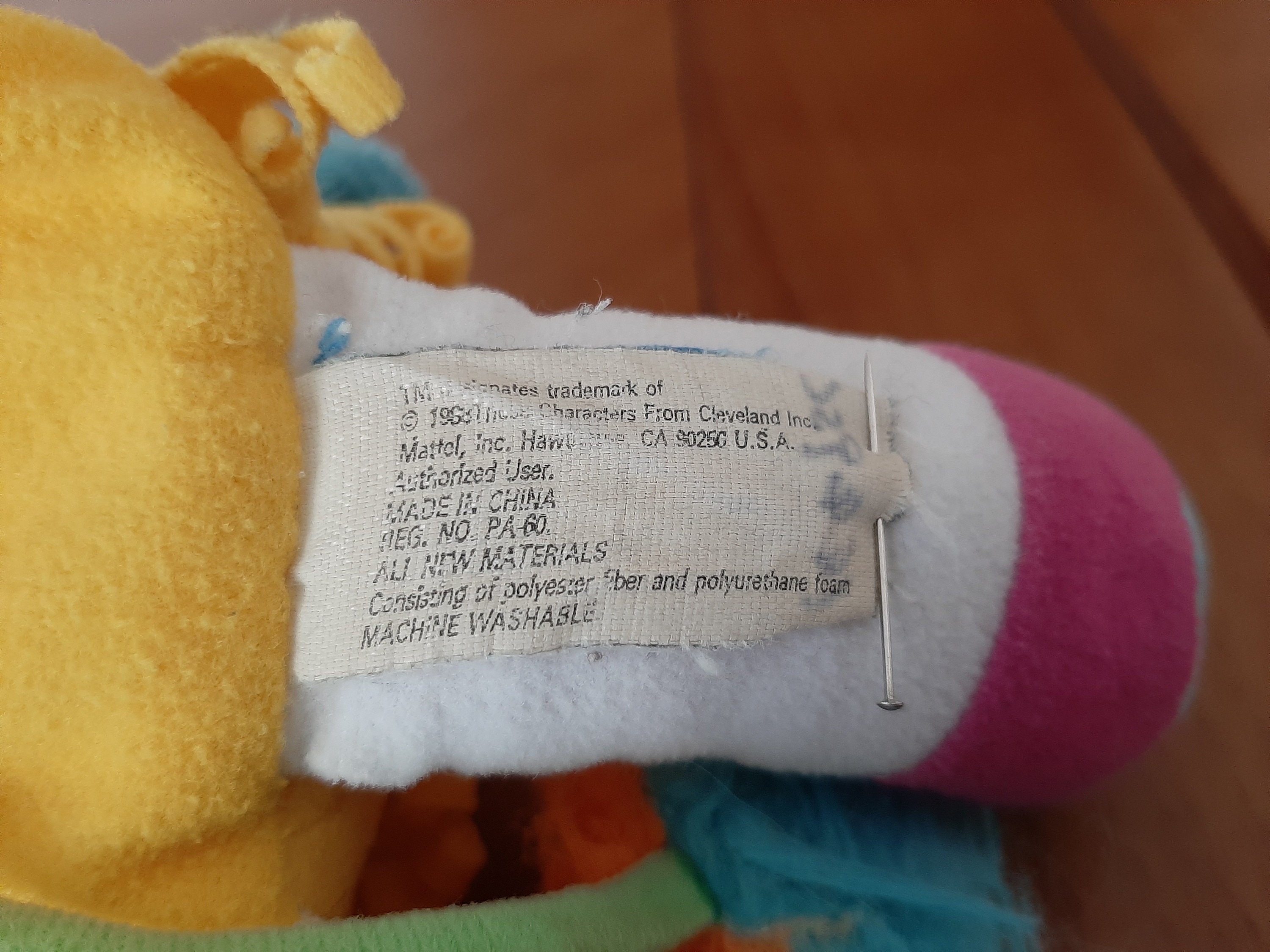 Peluche vintage Popples Clown Carnaval Année 1988 - Jeux & Jouets