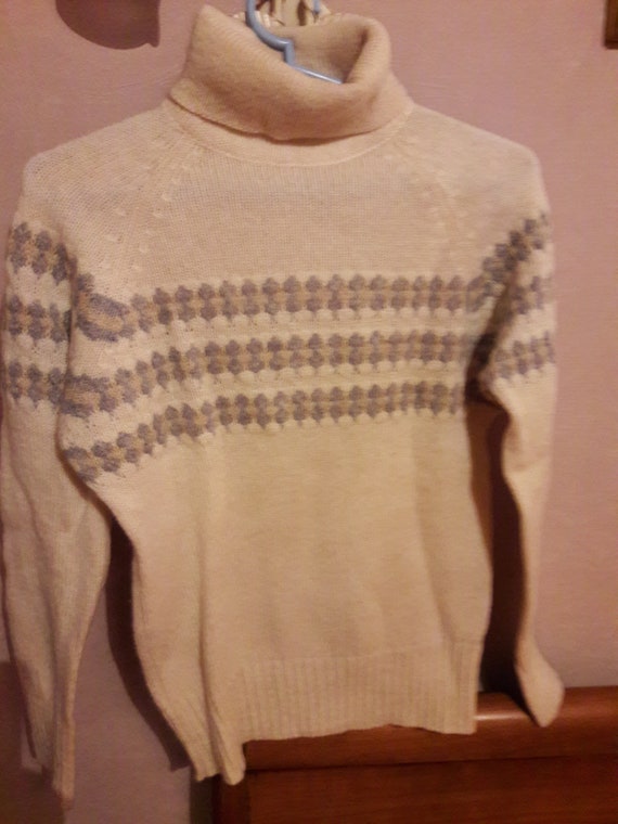 Pull du plateau en laine shetland 