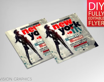 Fashion Week Flyer Template (HD Eflyer) Fully Editable