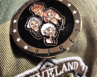 Golden Girls Death Row Pose Hat Pins