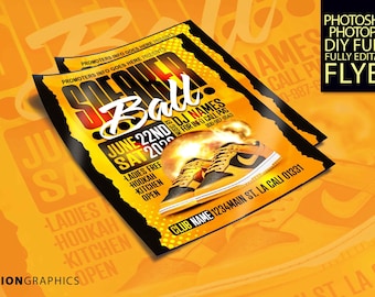SNEAKER BALL 2 EFlyer templare: DIY flyer designs