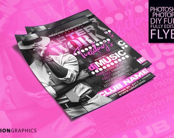 AfterWork EFyer: Adobe Photoshop read. DIY Flyer template
