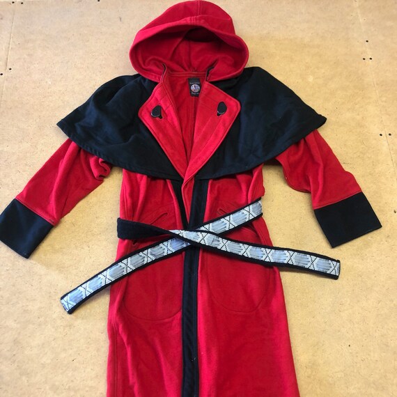 wrap coat red