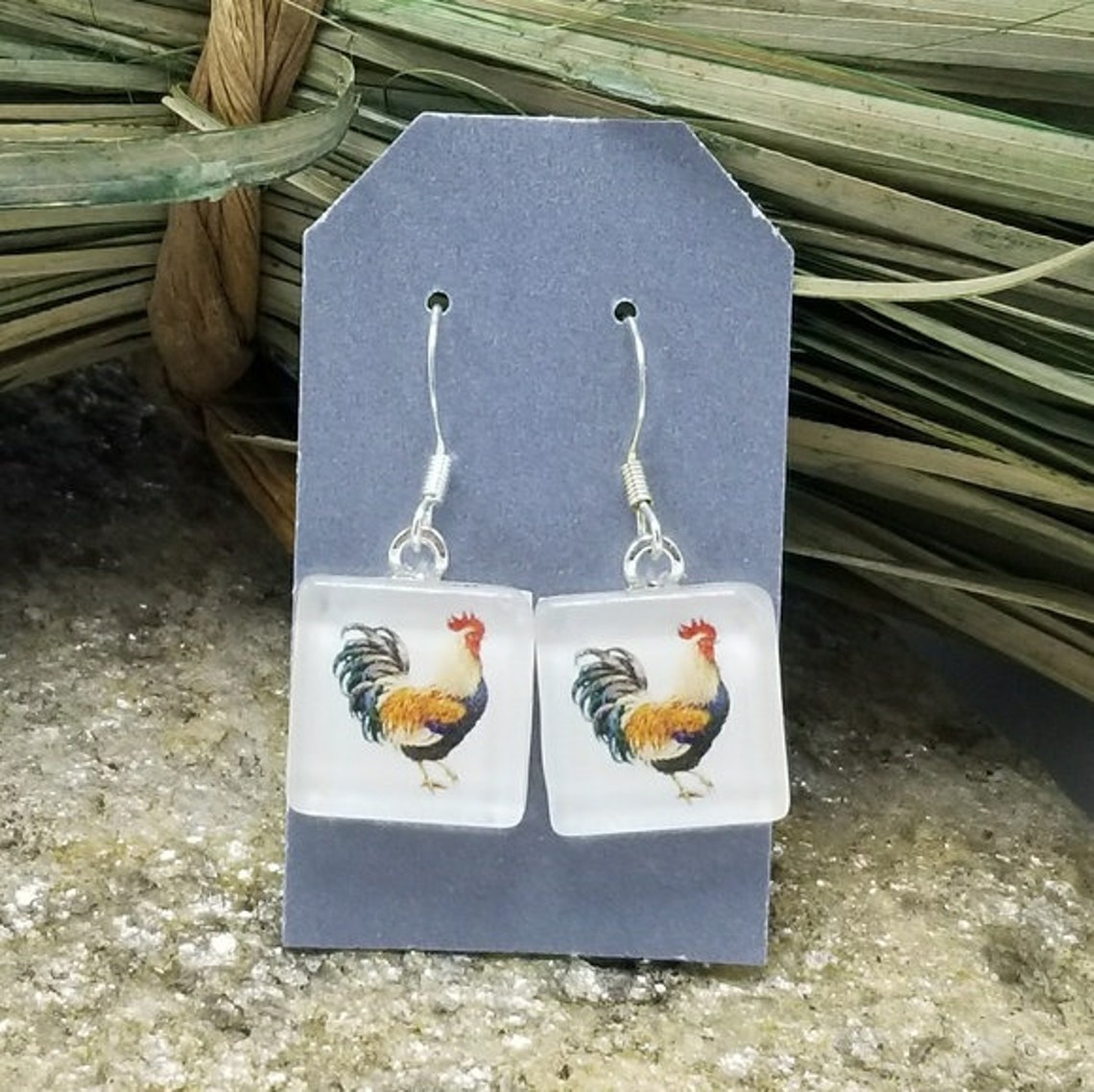 Chicken Earrings Farm Girl Jewelry Chicks Earrings Chicken Etsy