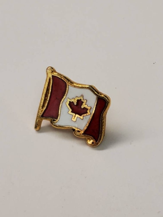 90's Canadian Flag Souvenir Lapel Pin Canada Maple Leaf | Etsy