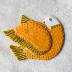 Ceramic Pigeon, Ceramic Bird, Ceramic Wall Hanging, Handmade Bird, Pottery Bird, Garden Decor, Bird Gift