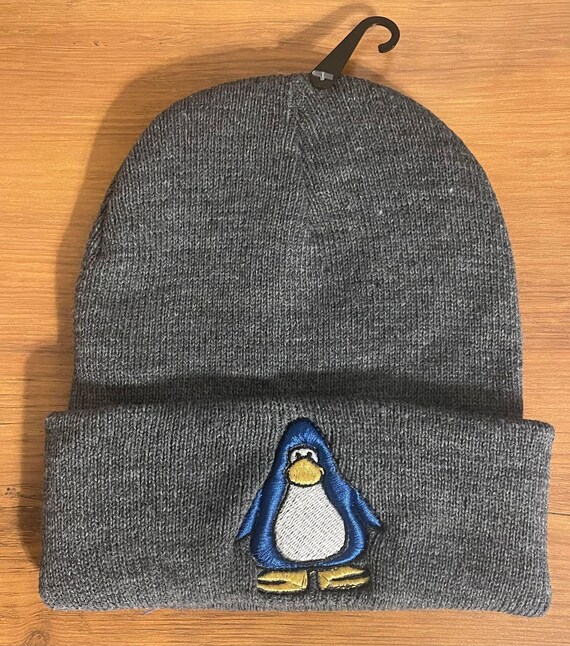 Club Penguin Custom Embroidered Beanie Hat - Etsy UK