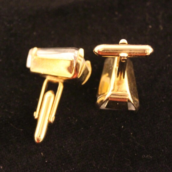 Vintage Swank Eiffel Tower Cuff Links - image 4