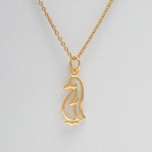 Penguin Necklace, Penguin Pendant Necklace, Penguin Lover Gifts, Penguin Jewellery, Birthday Gift for Her, Animal Jewelry