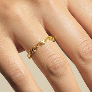 Anillo minimalista de conejo, regalo para amantes de las mascotas, anillo de animal, joyería para amantes de los animales, regalo para ella