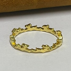 Minimalist Rabbit Ring, Gift for Pet Lover, Animal Ring, Animal Lover Jewelry, Gift for Her